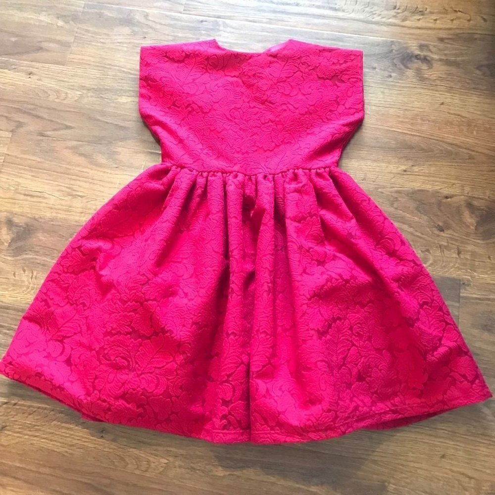 Chasing fireflied red Dress
